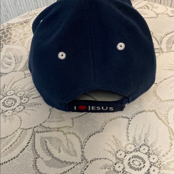Man of Faith Embroidered Design Christian Hat | 6-Panel Adjustable Velcro Strap - Picture 2 of 6